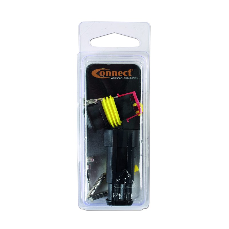 Connect 37227 Automotive Electric Supaseal Connector Kit 2 Pin 10pc