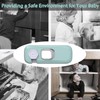 KIZZHISI 5Pack Child Proof Refrigerator Lock, Baby Proofing Cabinet Locks,