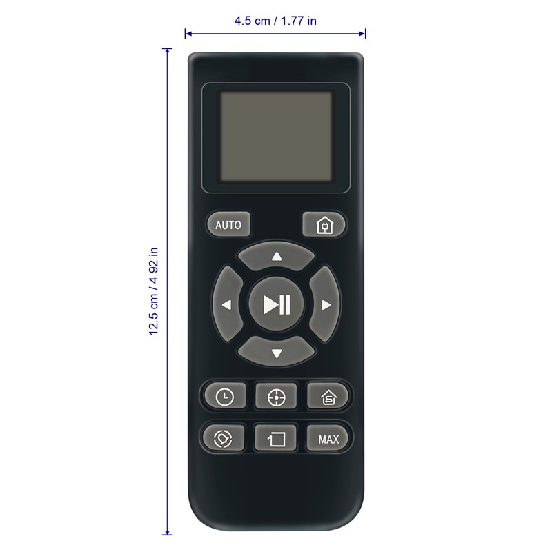 AULCMEET Replacement Remote Control Compatible with GOOVI Robot Vacuum Cleaner