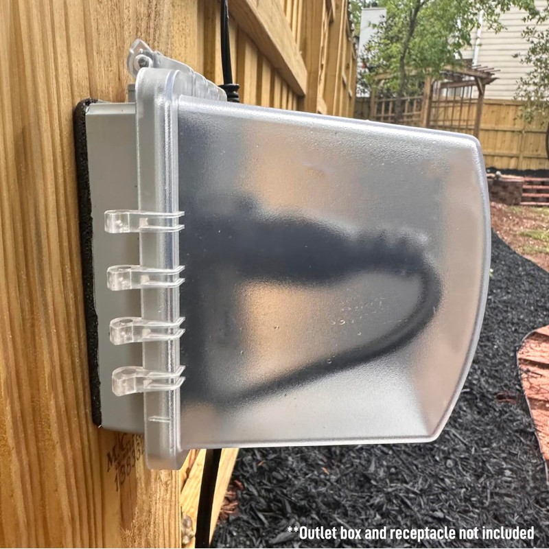 Sealproof 1-Gang Weatherproof In Use Outdoor Outlet Extra Deep Cover