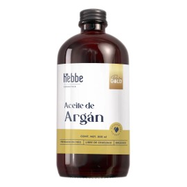 Aceite De Argán Virgen Marroquí, Prensado en Frio, Orgánico, Uso Capilar, hidratante reparador Cicatrizante facial Hebbe Cosmetics & Ludika 500ml