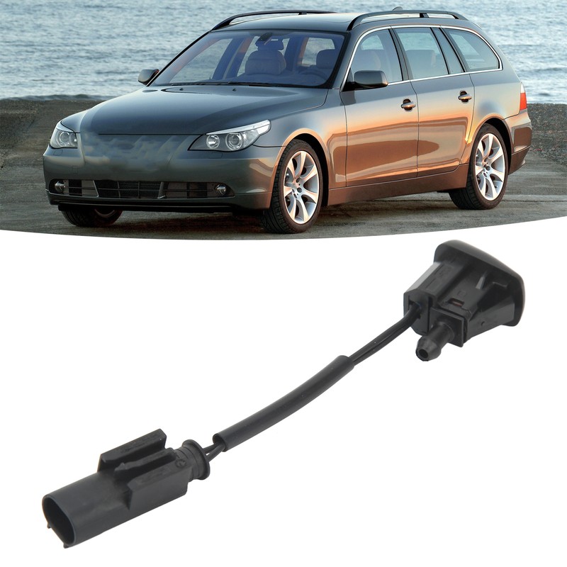 Windshield Washer Spray Nozzle 61667046060 Replacement for 5 Series E60