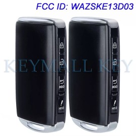 KEYMALL 2 WAZSKE13D03 Remote Key Fob for Mazda CX-3 CX-9 CX-5 CX-30 CX-50 TAYB-67-5DYB