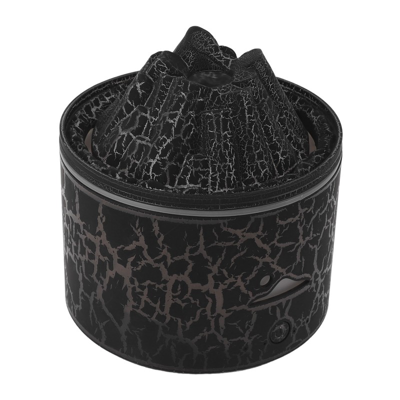 Volcano Diffuser 5V 180ml Relaxing Auto Off Warm Atmosphere Flame