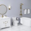 HOROW 48mm Toilet Flush Button Gold Dual Flush for HOROW