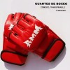 Guantes De Boxeo Con Entrenamiento De Medio Dedo Kickboxing