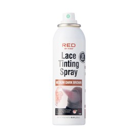 RED By Kiss Lace Tinting Spray, Quick Dry & Skin Tone Matching for Lace Wig, Transfer-proof, No Smudging, Long Lasting, Precision Control with Pointed Nozzle, Peach Scent