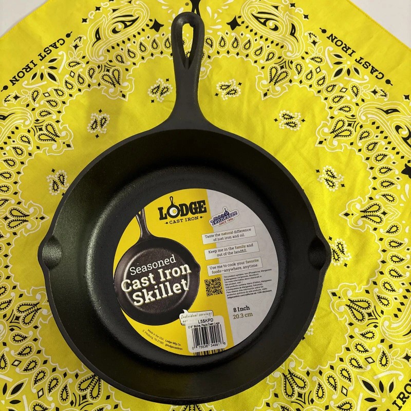 Lodge Southern Food Good For The Soul Cast Iron 8"