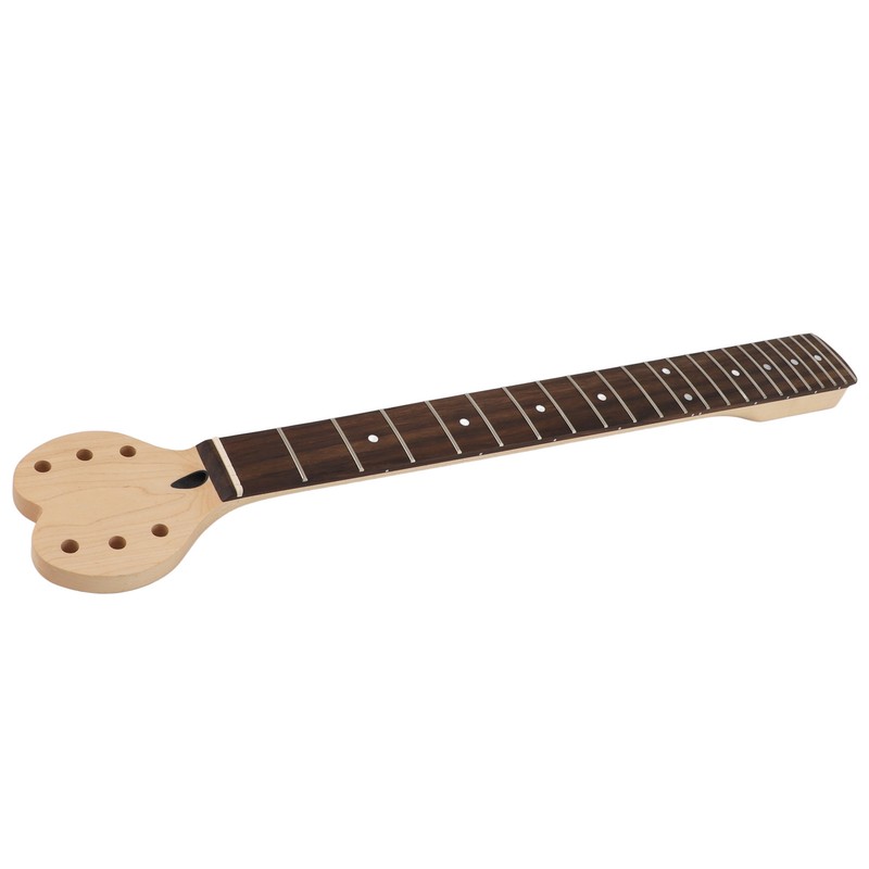 Electric Guitar Neck Heart Shaped Head Rosewood Fretboard Mahogany Guitar