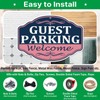 Guest Parking Welcome Signs 14"x 10" Visitor Customer Parking Signal
