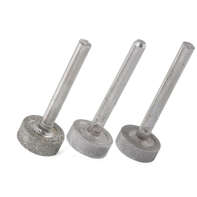 ILOVETOOL Diamond Coated 20 mm Cylinder Cylindrical Mounted Point Grinding