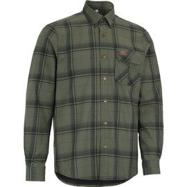 SwedTeam Douglas M Shirt - Hunting Green - Hunting Shirt Breathable Cotton for Men