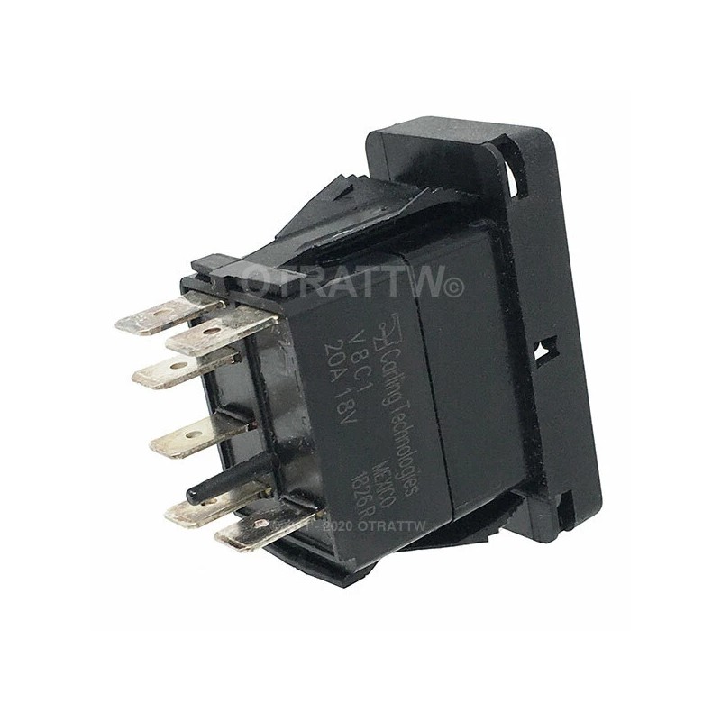 Carling Technologies OTRATTW Carling Tech Contura XII Rocker Switch, Polaris,