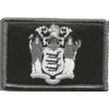 Tactical State Patch - New Jersey - Black