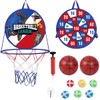 Laroal 2 In 1 Basketball Throwing Game Indoor Basketball Hoop