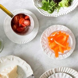 Vietri Incanto Assorted Canape Plates, Set of 4