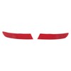1 Pair Rear Bumper Reflector 63257352210 Smooth Surface Fit For