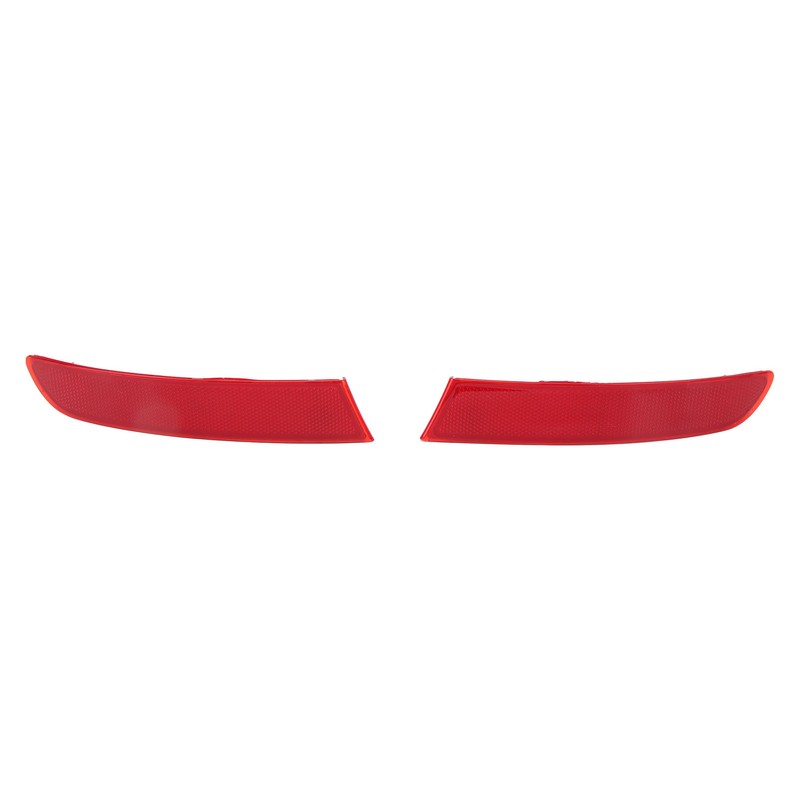 1 Pair Rear Bumper Reflector 63257352210 Smooth Surface Fit For