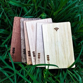 Maple Virtual Business Card | NFC Business Card | Wood Business Card | NFC Business Card | No Monthly Fees