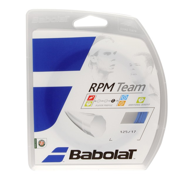 Babolat RPM Team Tennis String - Blue Color (17G)