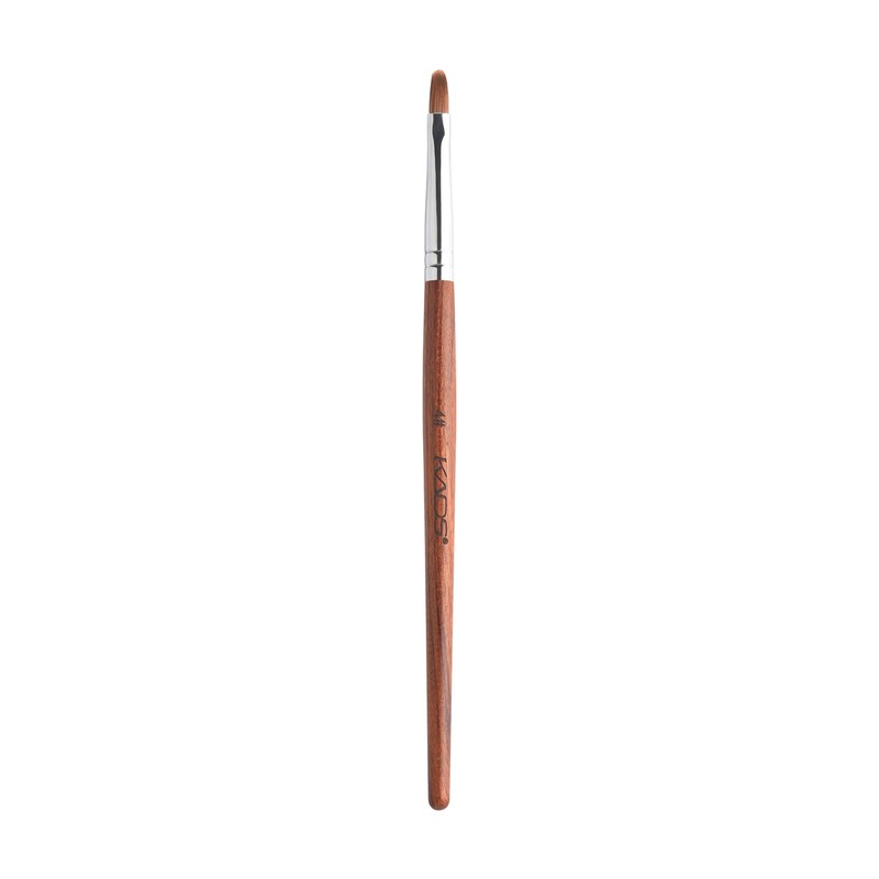 KADS Pure Kolinsky Hair Bristles Acrylic Nail Brush Oval Crimped