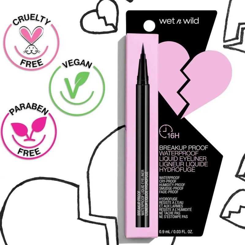 Break Up Proof Delineador A Prueba De Agua Wet N