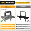 Nilight Trailer Hitch Tightener for 2 Inch Trailers Hitches Mount