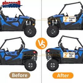 sinocea0 2'' Front & Rear Suspension Lift Kit For POLARIS RZR 900 TRAIL 900 XC EPS 15-23