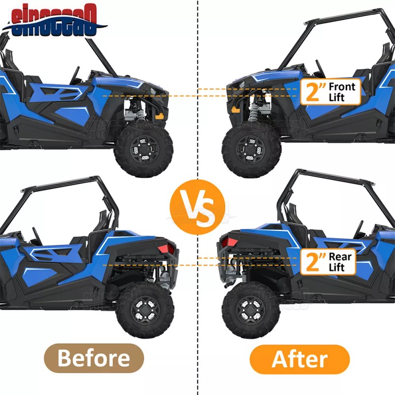 sinocea0 2'' Front & Rear Suspension Lift Kit For POLARIS