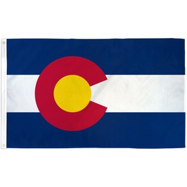 Colorado State Flag - 3x5ft Premium Polyester Printed Flag