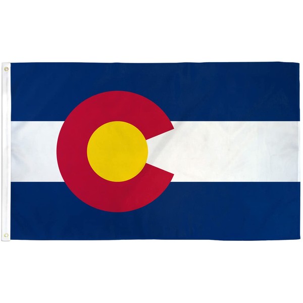Colorado State Flag - 3x5ft Premium Polyester Printed Flag