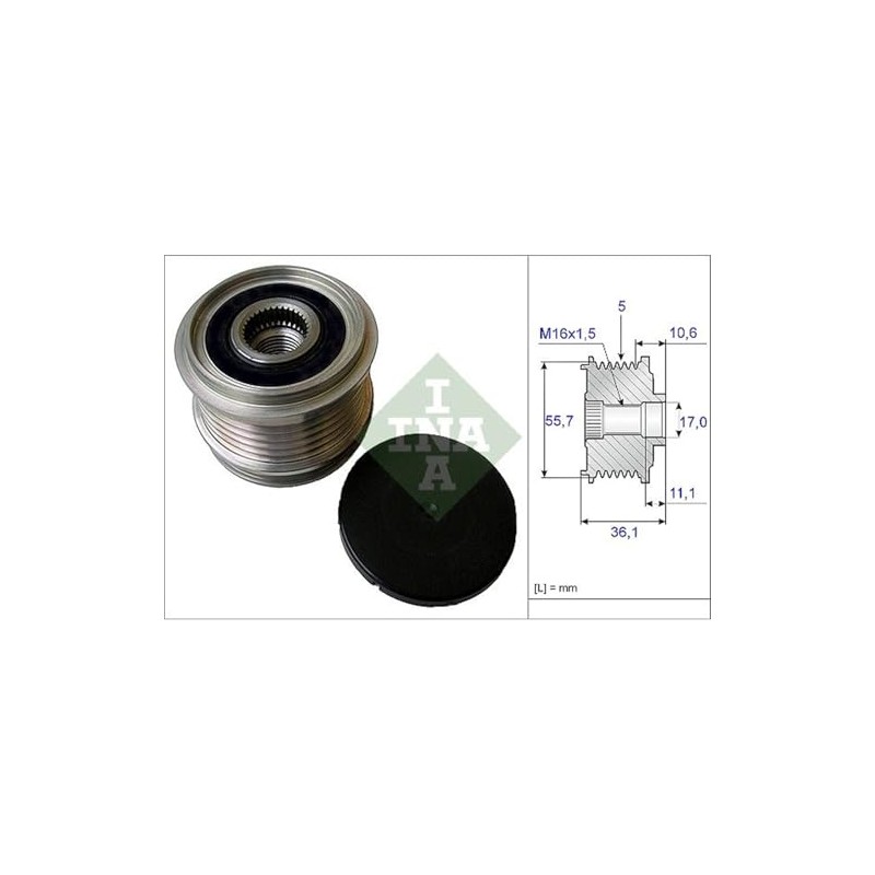 INA Poulie Roue Libre Alternateur 535016110