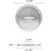 TrueCraftware- 24 qt. Stock Pot Lid Aluminum 13-1/2" Diameter x