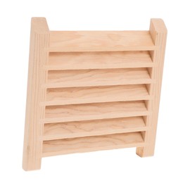 Mipcase Sauna Room Wooden Air Vent Grille Panel Stylish Louver Vent Cover for Optimal Airflow Humidity Control and Easy Installation Steam Rooms and Saunas