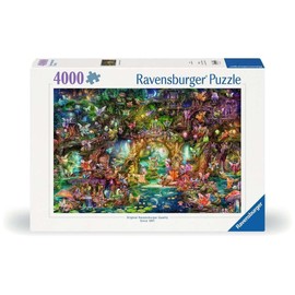 Ravensburger The Hidden World of Fairies 4000 Piece Jigsaw Puzzle for Adults - 12000810 - Handcrafted Tooling, Made in Germany, Every Piece Fits Together Perfectly