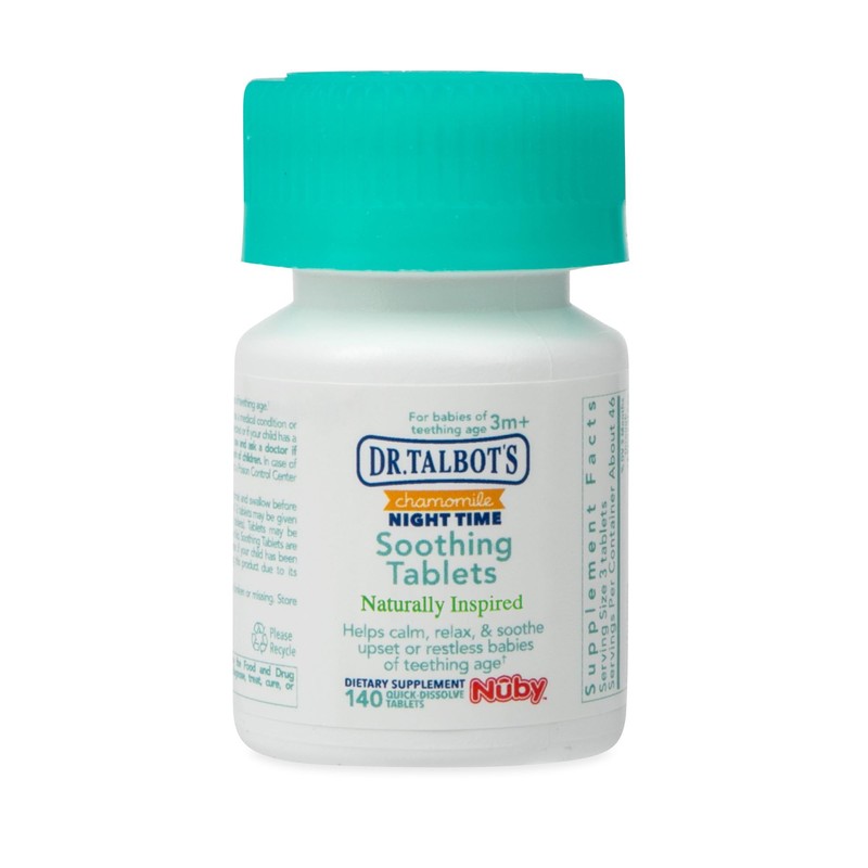 Dr. Talbot's Night Time Chamomile Soothing Tablets, Naturally Inspired, Quick