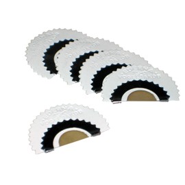 Bird Whistle 5 Pack - Swiss Warbler - Original Magic Tweeting Noisemaker (white,black)