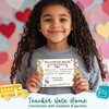 LOVEDMORE Groovy Teacher Mail Incentives Cards for Elementary Students, Classroom