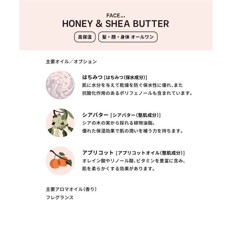 THE COLD PROCESS Honey & Shea Butter, Face Washing, Honey
