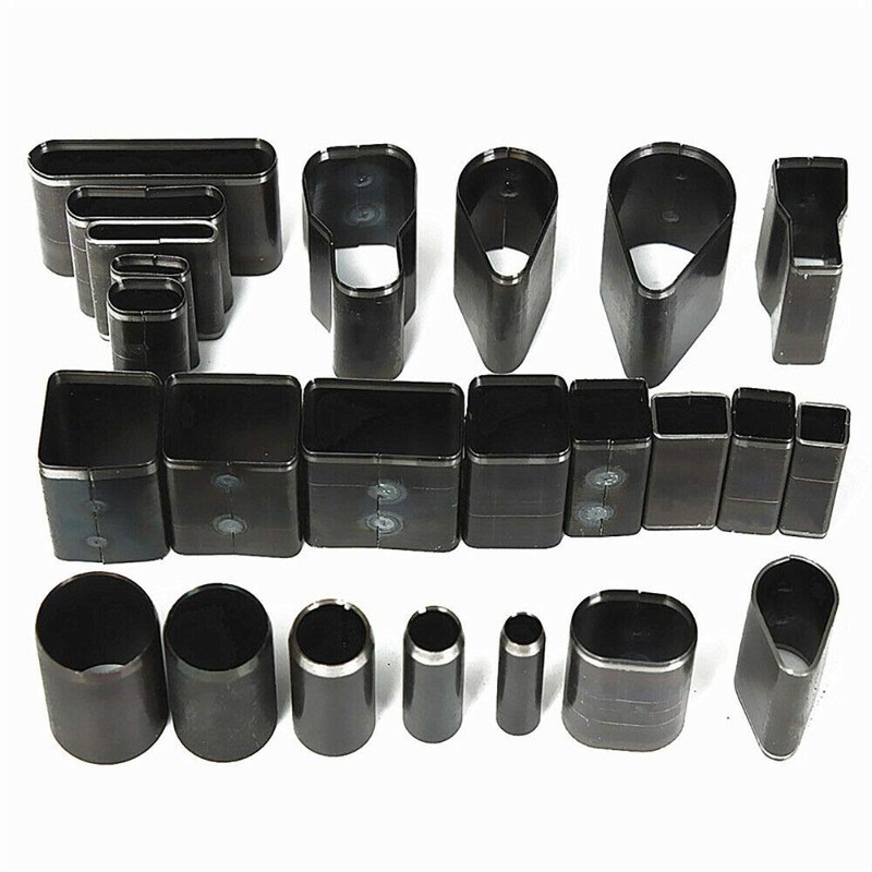 POWERTOOL Leather Cutting Tool, 39pcs Cutter Punch Set Shape Style