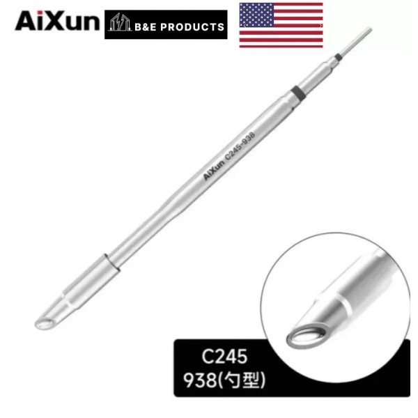 Aixun C245 Solder Iron Tip, C245-938, NEW STYLE TIP FROM