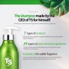 Shampoo Ts Shampoo Premium 500ml Anticaída Coreano