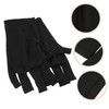 Mikinona 2 Pairs UV Protection Gloves for Gel Nails Manicure