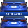 Tail light tint compatible with 2019-2025 Toyota Corolla sedan