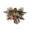 Kurt Adler 11-Inch Natural Star with Pinecones Treetop