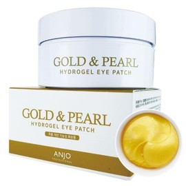 Anju 앙쥬24k 주름개선 프로페셔널 골드 앤 펄 하이드러겔 아이패치 60매 Anju 24k Wrinkle Improvement Professional Gold and Pearl Hydrogel Eye Patch 60 Sheets