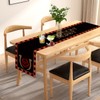Pudodo Run for The Roses Table Runner Derby Horseshoe Horse