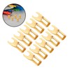 LABRIMP 20pcs U Shaped Car Terminal Connectors for Subwoofer and