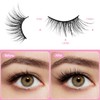 KFHENSOMR 10 Pairs Faux Mink Eyelashes, False Eyelashes Natural, Fluffy