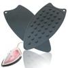 Moicstiy 2 Pcs Silicone Iron Rest Pads Mat Iron Hot